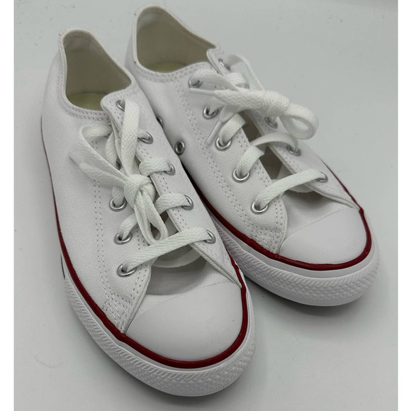 Converse Chuck Taylor All Star Lo Sneaker Little Kid White Size 3 New - Picture 1 of 6